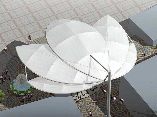 景觀膜結(jié)構(gòu)